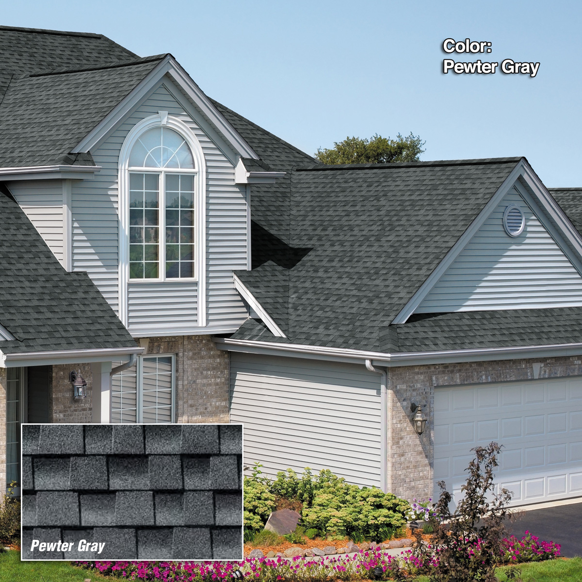 Pewter Gray Shadow Ridge Roofing Shadow Ridge Roofing Shingle Colors Pewter Gray